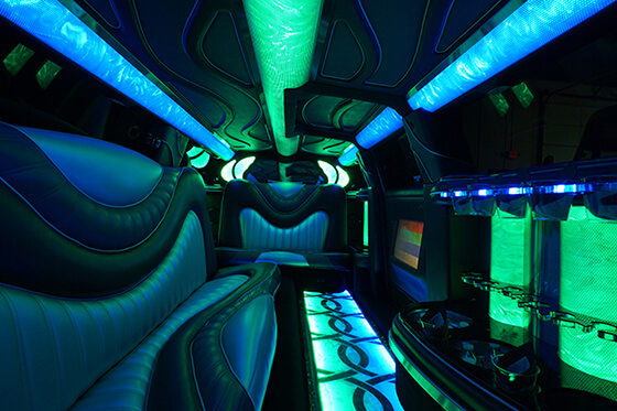 12 passenger party limo rental