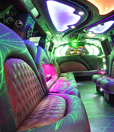 Limousine interior