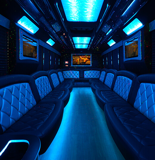 Party bus rental in Las Vegas